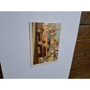 1971 Dyno Dan Nicholsons 1970 Maverick Super Stock AHRA Fleer Drag Champs Card